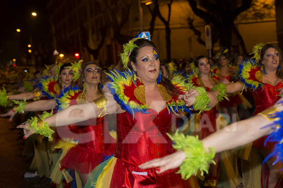 Rua del Carnaval de Les Roquetes del Garraf 2017